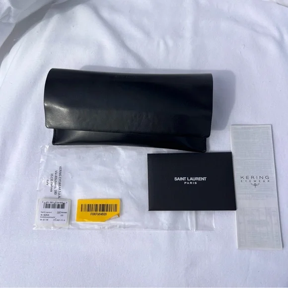 Saint Laurent YSL Acetate Sunglasses SL M25/K Black - Picture 14 of 15